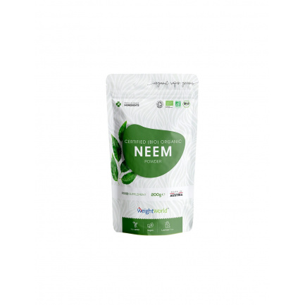 WeightWorld Красива коса и кожа - Нийм (лист) Organic 2 g, прах 200 g - Neem