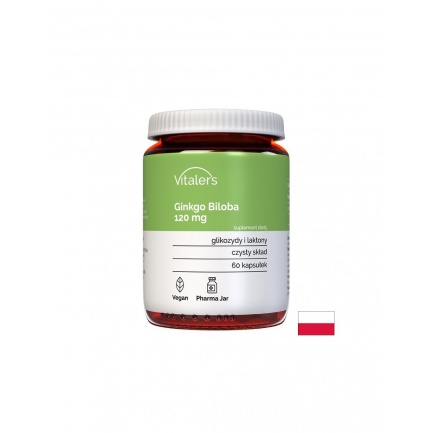 Кръвообращение и мозъчна функция - Гинко Билоба, 120 mg х 60 капсули