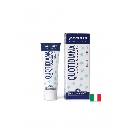 Крем-дезодорант против прекомерно изпотяване с дълготраен ефект, Travel Size, Quotidiana Antiodorante, 30 ml