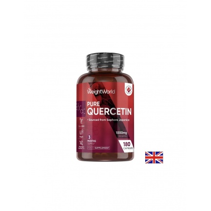 Кверцетин При алергии и отслабен имунитет, 500 mg 180 капсули
