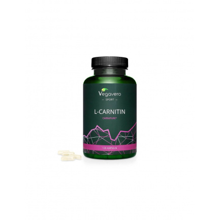 L-Carnitine/ Л – Карнитин, 120 капсули, 100% Vegan Vegavero