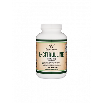 L-citrulline/ Л-цитрулин, 210 капсули Double Wood