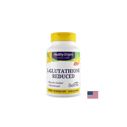 L-Глутатион (редуциран) – Детокс и клетъчна защита, 500 mg, 60 капсули