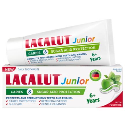 Lacalut Junior Детска паста за зъби 6+ год. 55 ml