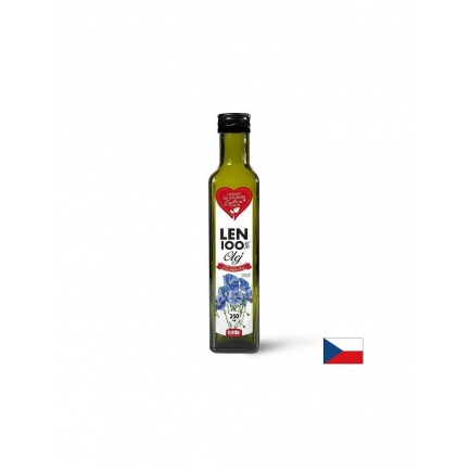Virde Ленено масло + Витамин E – За нормален холестерол и клетъчна защита, 250 ml