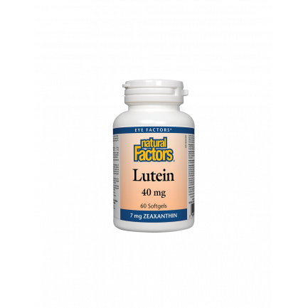 Lutein/ Лутеин 40 mg + Зеаксантин х 60 софтгел капсули Natural Factors