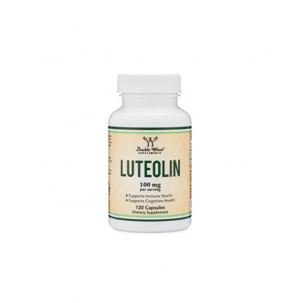 Luteolin - Лутеолин 100 mg, 120 капсули Double Wood