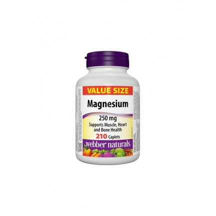 Magnesium - Магнезий (оксид, малат, глицерофосфат) 250 mg, 210 каплети