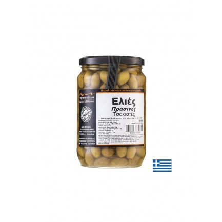 Маслини Tsakistes („счукани“ маслини) в саламура, 465 g