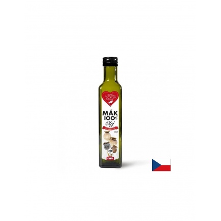 Масло от маково семе + витамин Е – Подкрепа на липидния метаболизъм, 250 ml