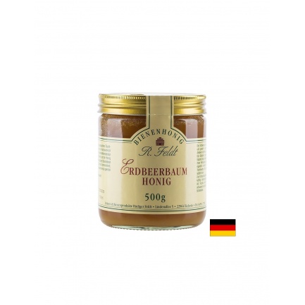 Мед от ягодово дърво Organic - От Корсика и Сардиния, 500 g