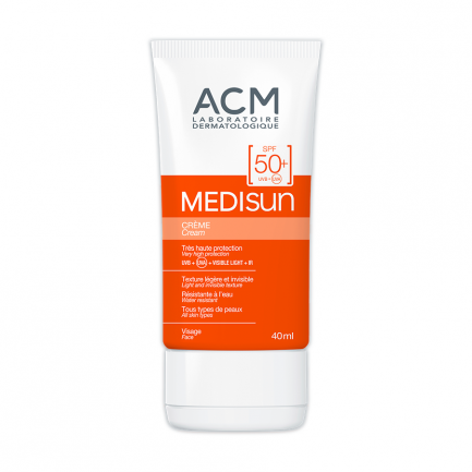 ACM Medisun SPF50+ Крем за всякакъв тип кожа без цвят 40 ml