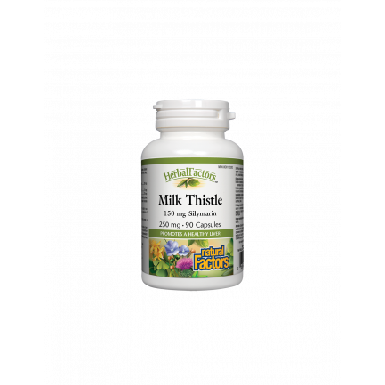 Milk Thistle / Бял трън, 250 mg, 90 капсули Natural Factors
