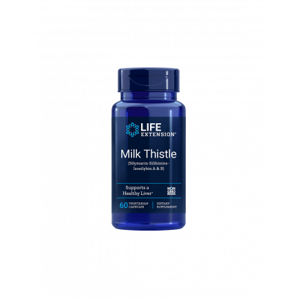 Milk Thistle (Silymarin-Silibinins-Isosilybin A & B) / Екстракт от бял трън, 60 капсули
