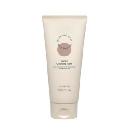 Missha Creamy Latte Почистваща пяна за лице с какао 172 ml