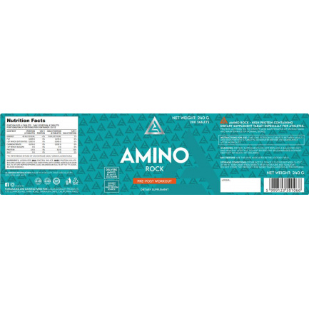 LA Amino Rock | Whey Amino Tablets / 0.240 gr