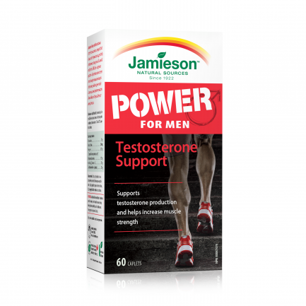 Jamieson Power Мултивитамини за мъже за поддържане на производството на тестостерон х60 таблетки