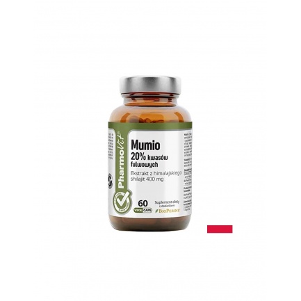 Мумио (Шилажит) – Метаболизъм и храносмилане, 400 mg, 60 капсули