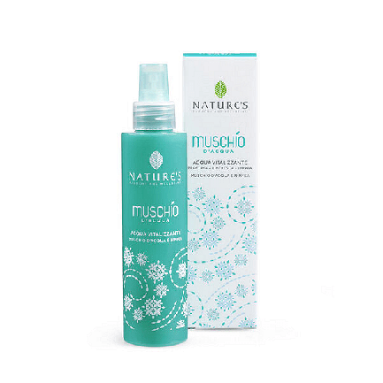 Natures Muschio d'Acqua Vitalizing Water - Витализираща вода с аромат на Мускус, 150 мл