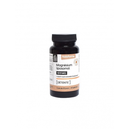 Мускулна, сърдечна и нервна система - Магнезий (липозомен) 65 mg + рибни пептиди, 60 капсули