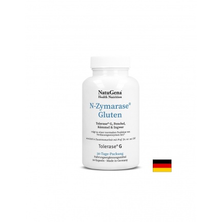 N-Zymarase® Gluten (ензимен комплекс при глутенова непоносимост),90 капсули