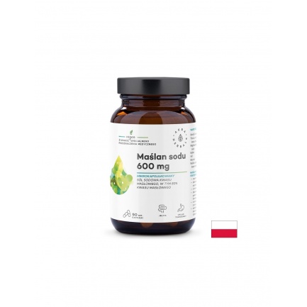 Натриев бутират – Поддържа здрава чревна лигавица и микрофлора, 300 mg, 90 капсули
