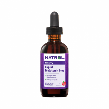 Natrol Melatonin 1mg - Liquid - Мелатонин | 60ml