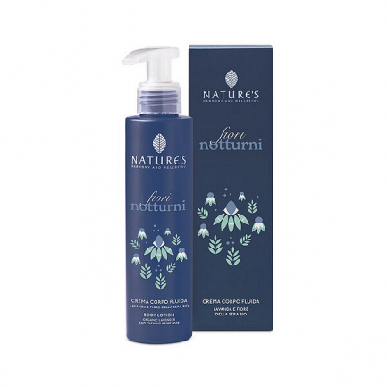 Nature's Fiori Notturni Body lotion - Лосион за тяло с лавандула и вечерна иглика, 150мл