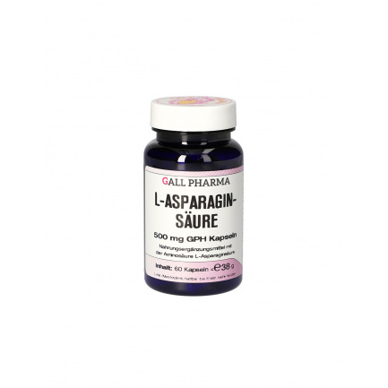 Нервна и мозъчна функция - L-Aспаргинова киселина, 500 mg х 60 капсули