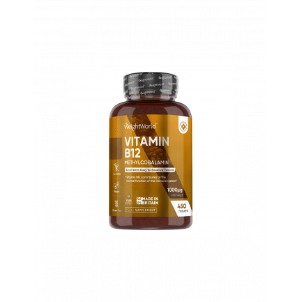 Нервна система - Витамин В12 (метилкобаламин),1000 µg х 400 дъвчащи таблетки с вкус на лимон