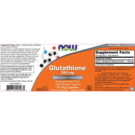 Glutathione 250 mg