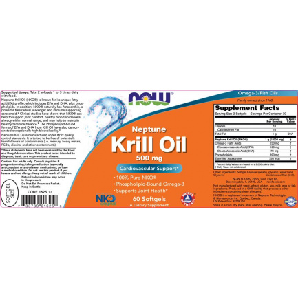 Neptune Krill Oil 500 mg