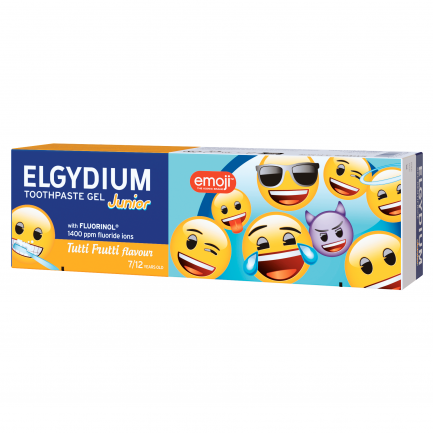 Elgydium Junior Emoji Детска паста за зъби 7-12 50 ml