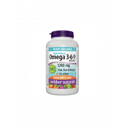 Omega 3-6-9/ Омега 3-6-9 1200 mg x 150 софтгел капсули