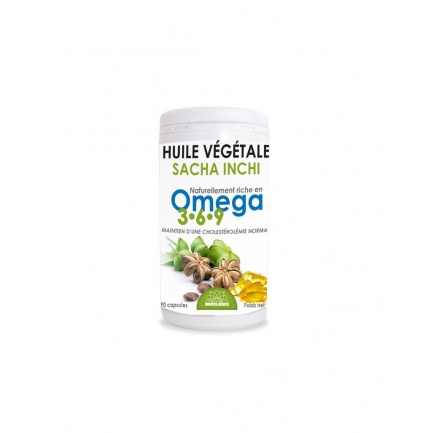 Омега 3, 6 и 9 - Масло от Саша Инчи, 1500 mg х 90 капсули Propos’Nature