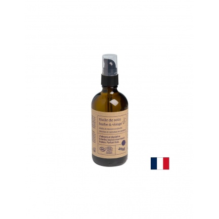 Омекотяващо масло за брада и лице, 100 ml