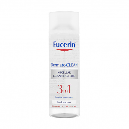 Eucerin DermatoClean Мицеларна почистваща вода 3в1 x200 мл