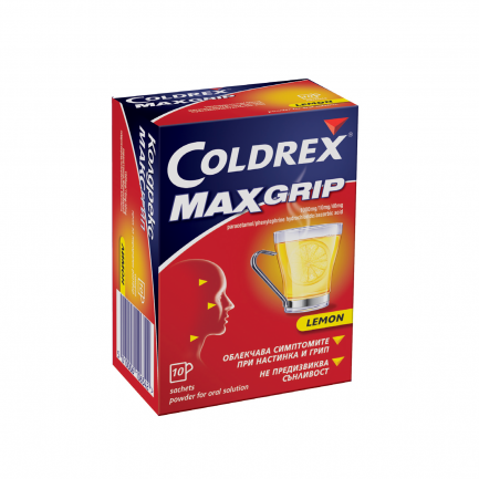 Колдрекс Максгрип при Простуда и Грип x10 сашета