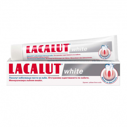 Lacalut избелваща паста за зъби 75 ml
