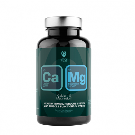  Vital Concept Calcium & Magnesium x90 капсули