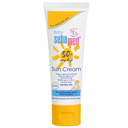 Sebamed Baby SPF50+ Слънцезащитен крем 75 ml