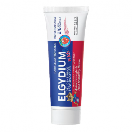 Elgydium Kids Промо Детска паста за зъби с вкус ягода 50 ml