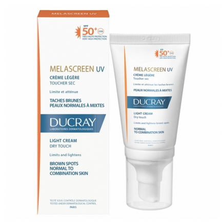 Ducray Промо Melascreen Лек слънцезащитен крем SPF50+ 40 ml