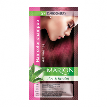 Marion Оцветяващ шампоан 56 Наситено черен 40 ml