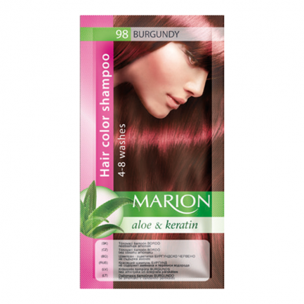 Marion Оцветяващ шампоан 96 Махагон 40 ml