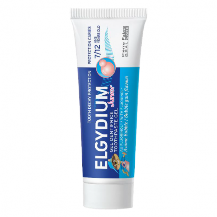 Elgydium Junior ПРОМО Детска паста за зъби 7 - 12 години с аромат на дъвка 50 ml