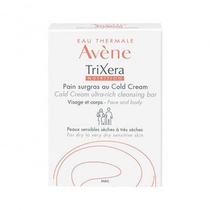 Avene Trixera Nutrition Свръхобогатен сапун 100 g