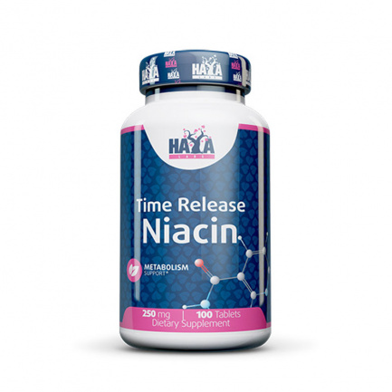 Haya Labs Ниацин 250 mg x100 таблетки + 1 ПОДАРЪК