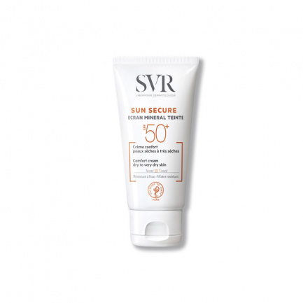 SVR Sun Secure SPF50+ Тениран слънцезащитен крем суха кожа 50 ml