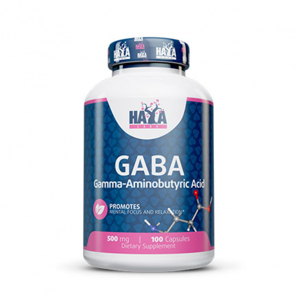 Haya Labs Габа 500 mg х100 капсули